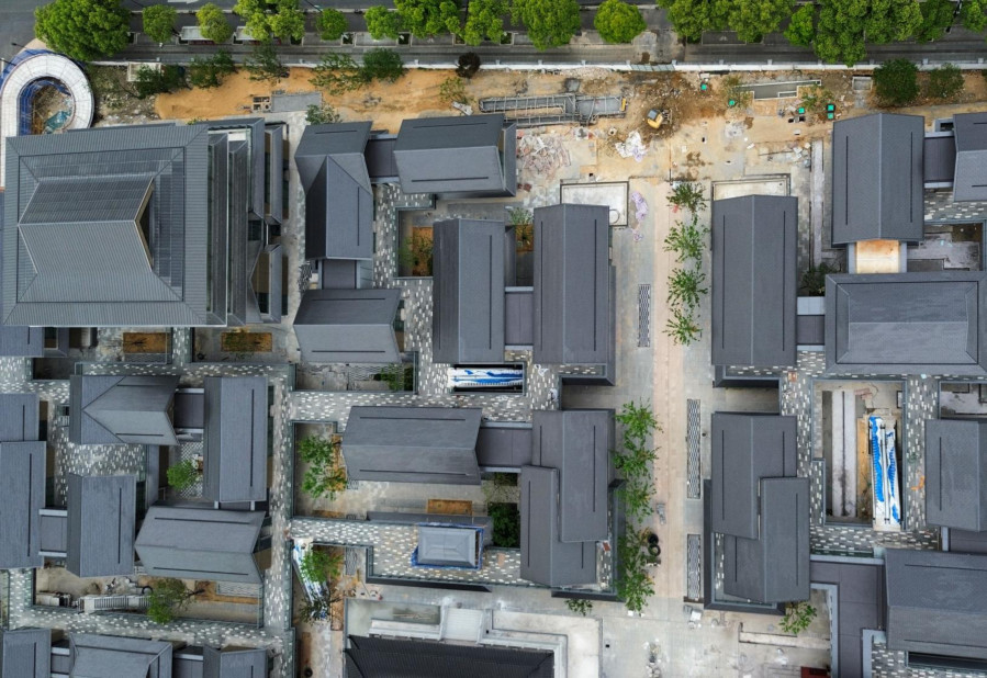Wuyue Cultural Commercial District — project photo from the ZHONGCHAO catalog