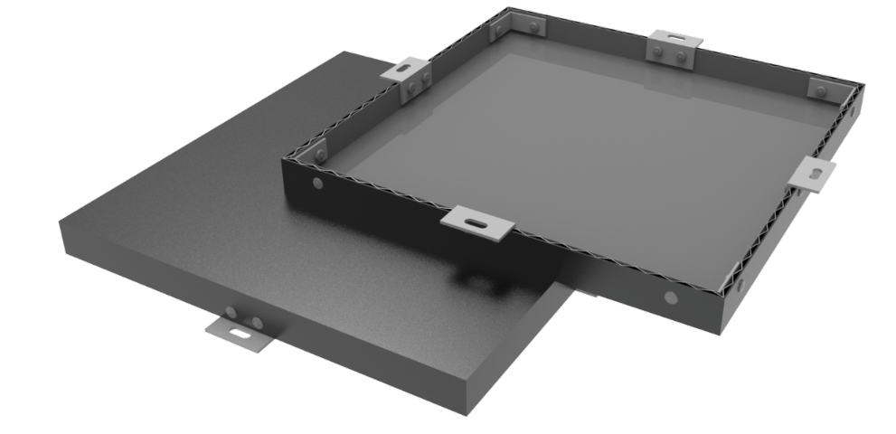 Aluminum 3D Panels — catalog illustration