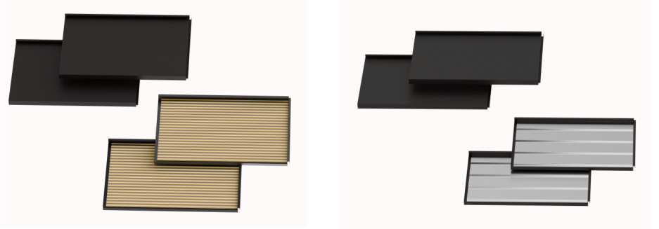 铝波纹板 / 940钢板复合