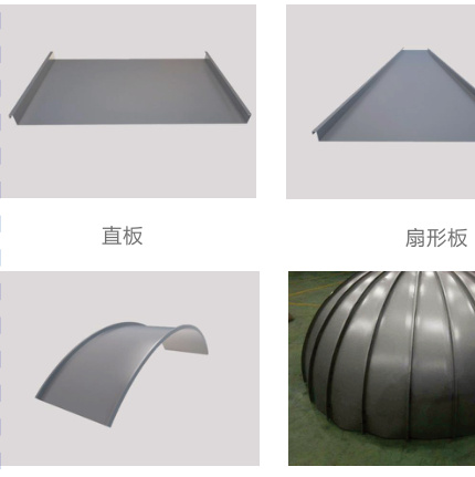 直板 · 连续正反弯 · 扇形板 · 弯弧板